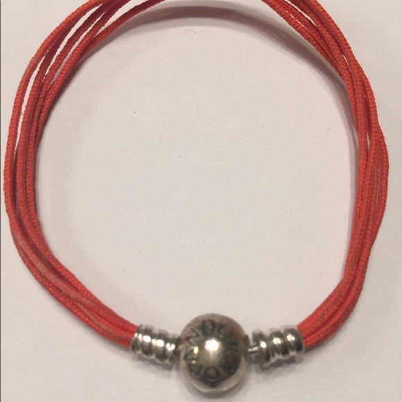 Today Sale !! Orange Muti-Strand Cord Bracelet - Picture 5 of 6